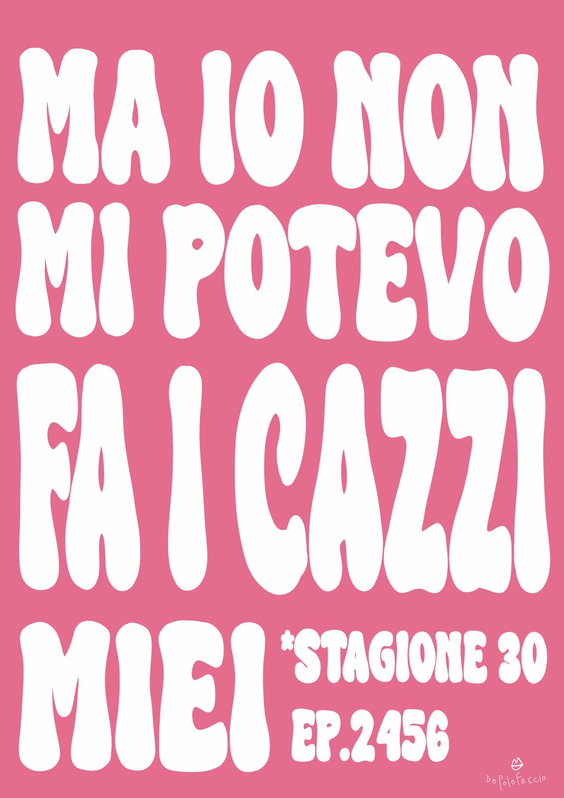 Poster Cazzi Miei