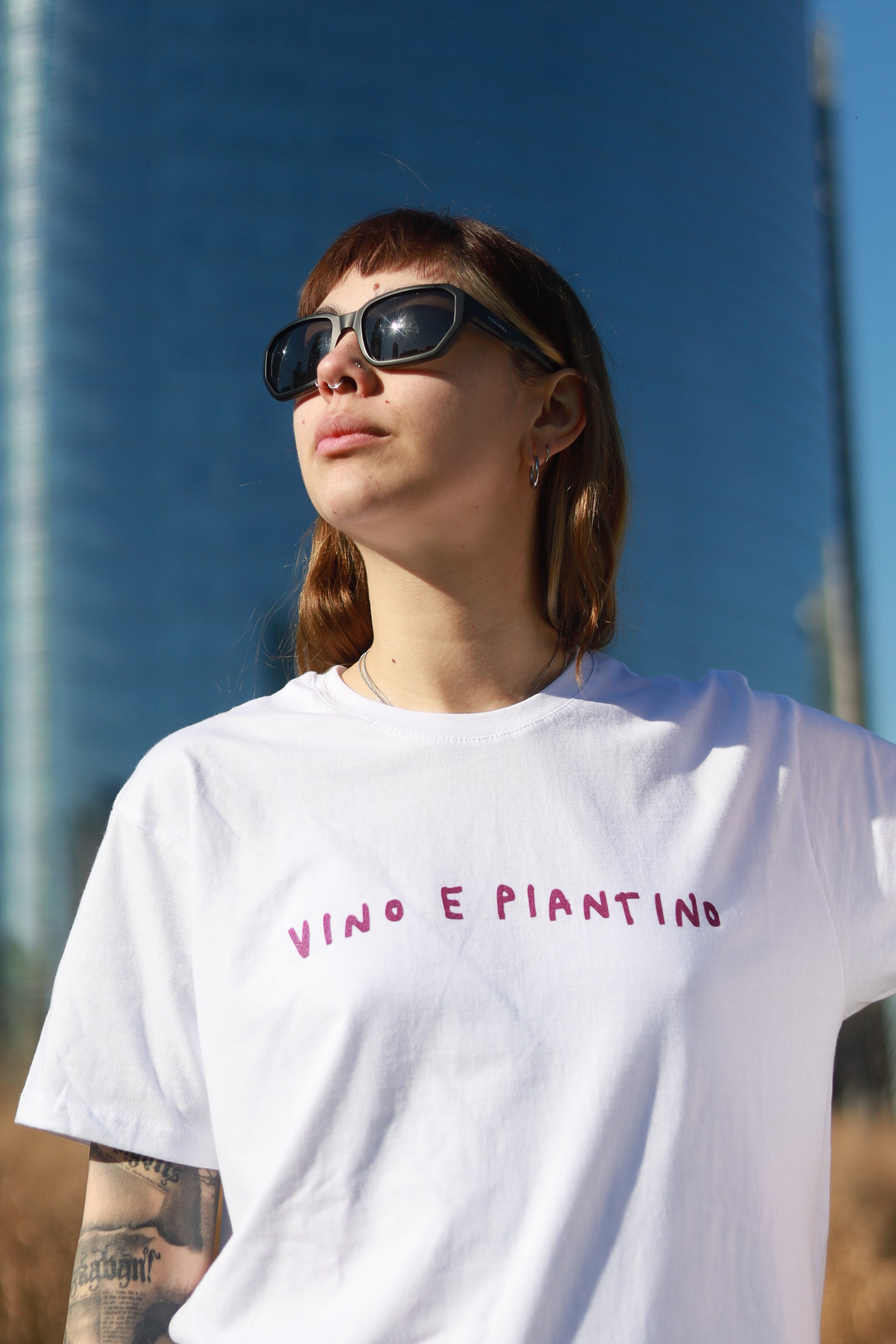 T-shirt Vino e Piantino