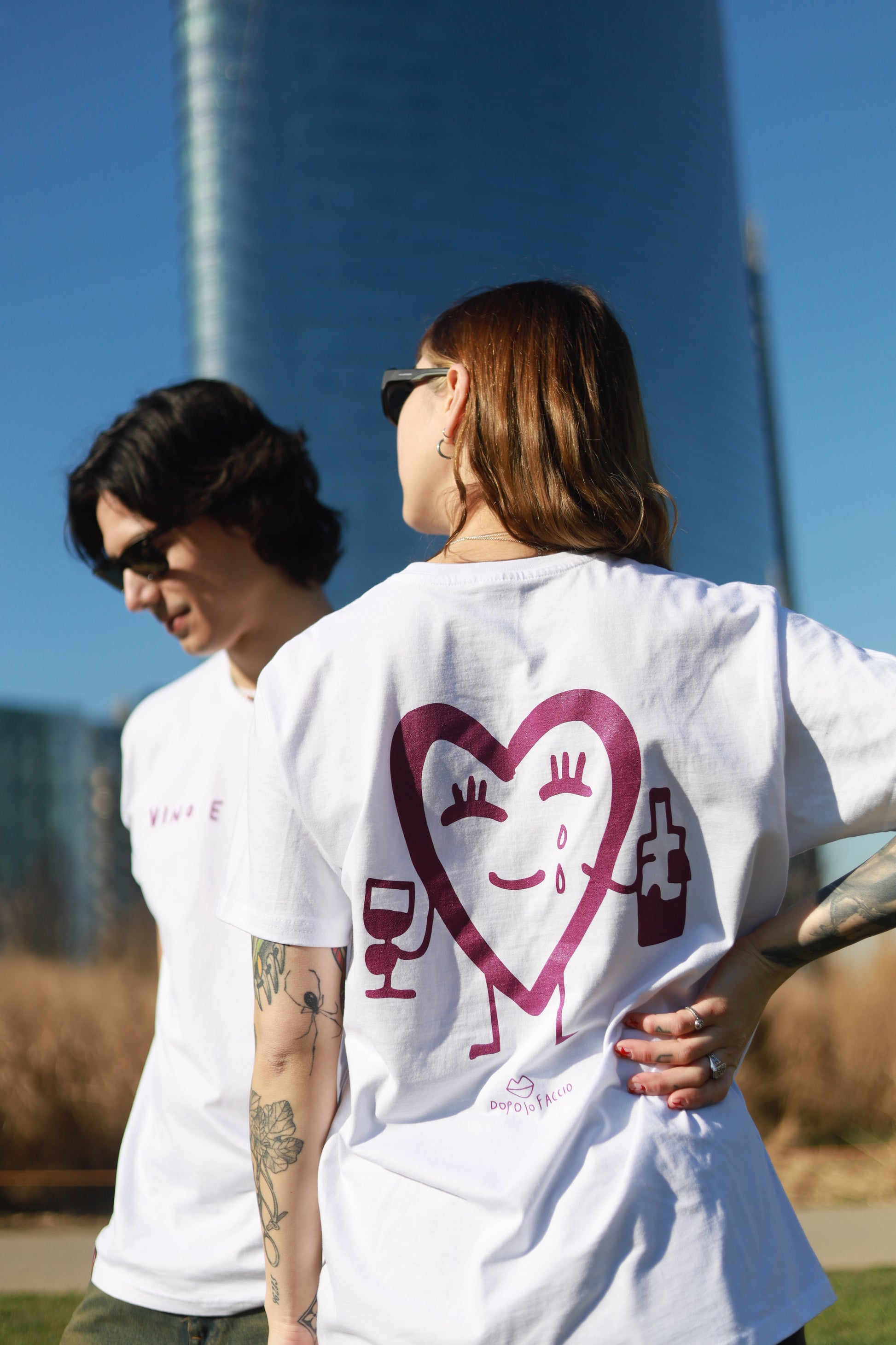 T-shirt Vino e Piantino