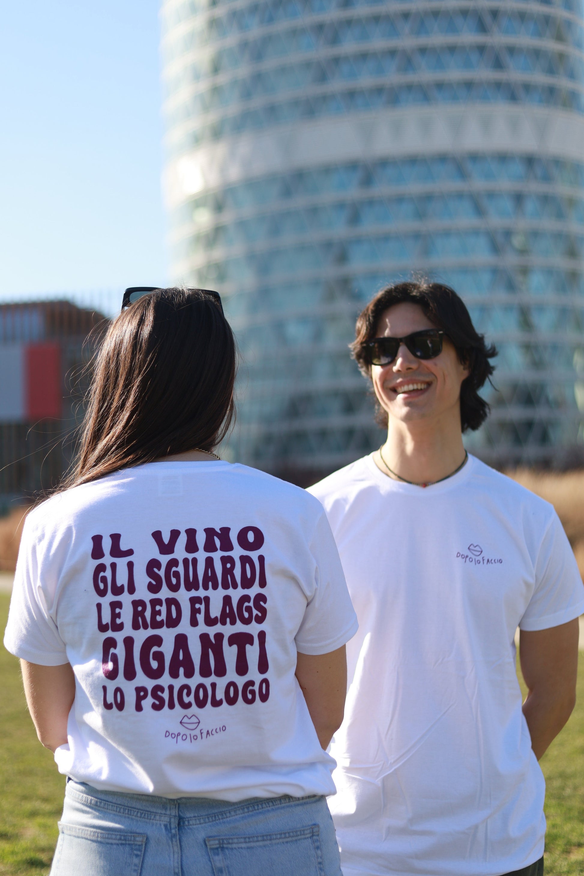 T-shirt Vino Sguardi