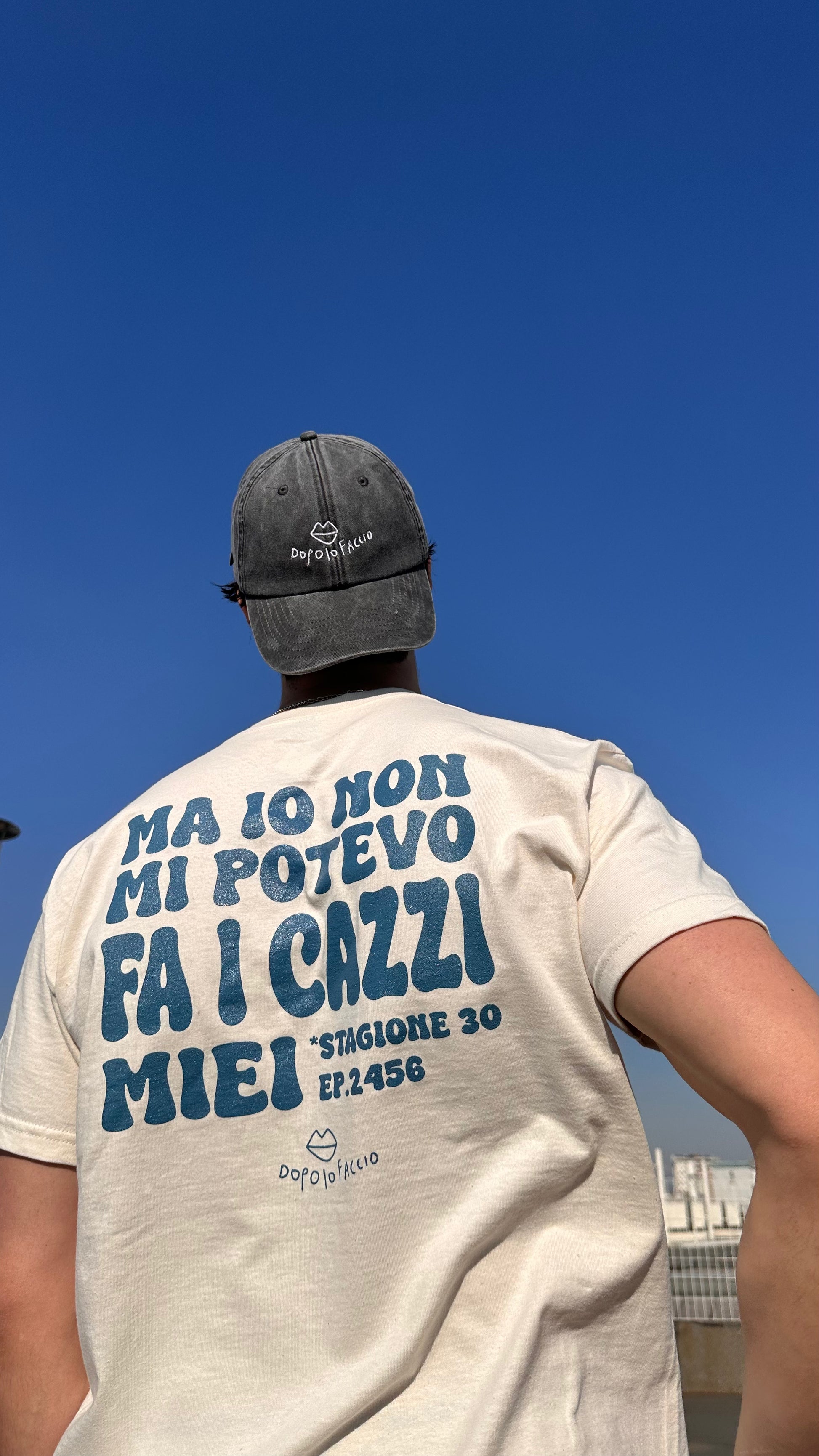 T-shirt Cazzi Miei Panna