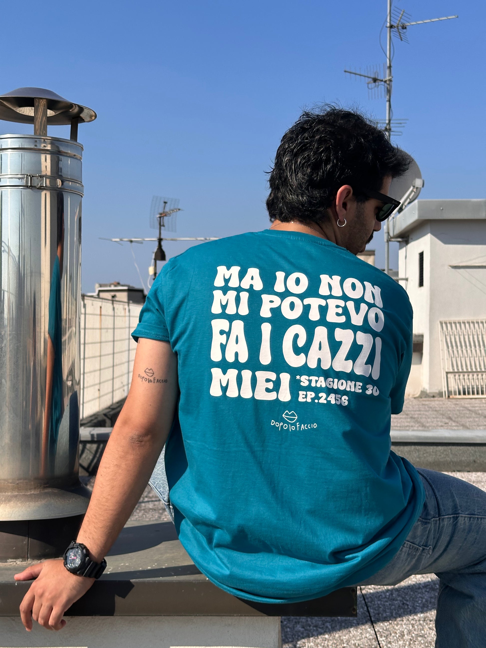 T-shirt Cazzi Miei (B)Luciano