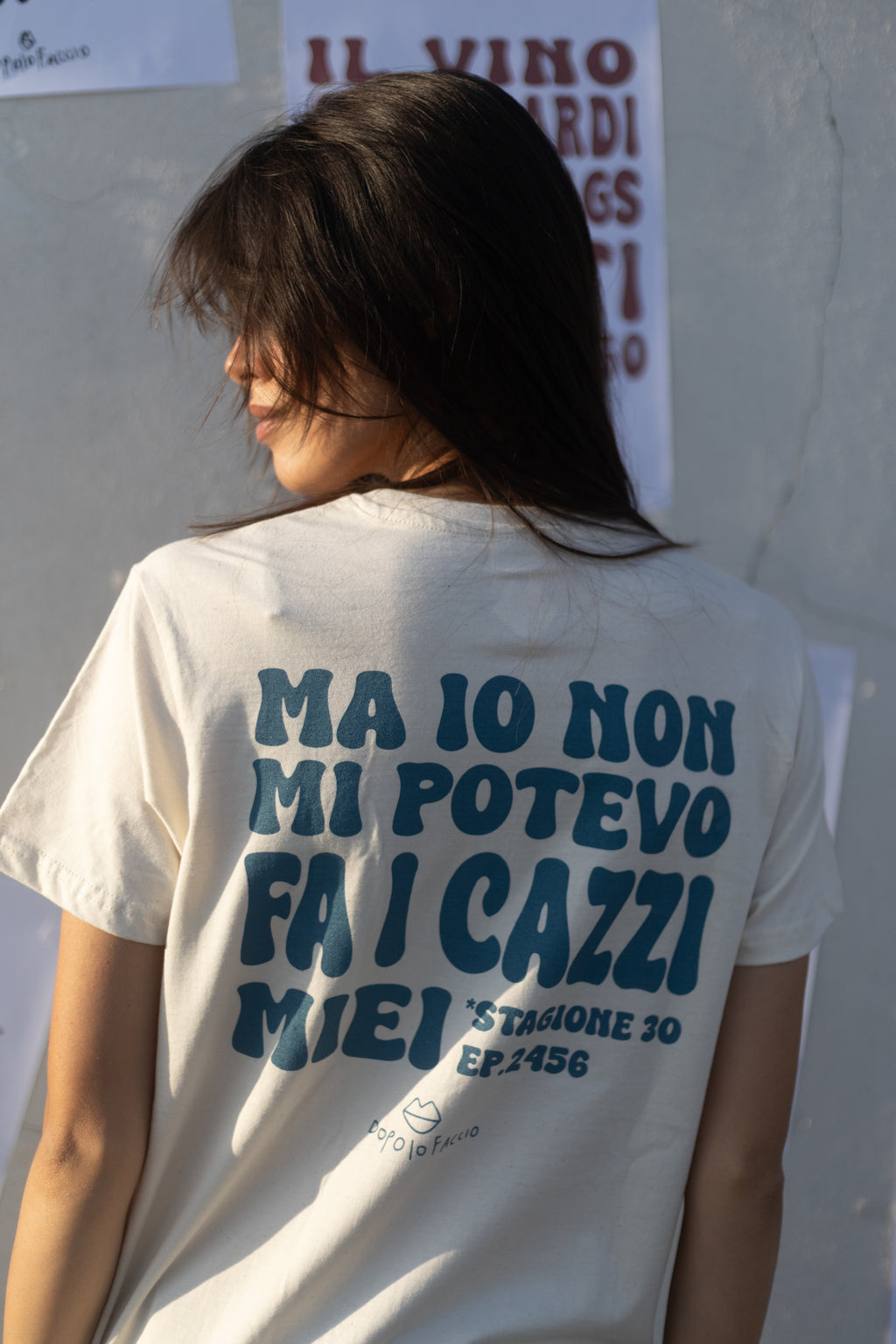 T-shirt Cazzi Miei Panna