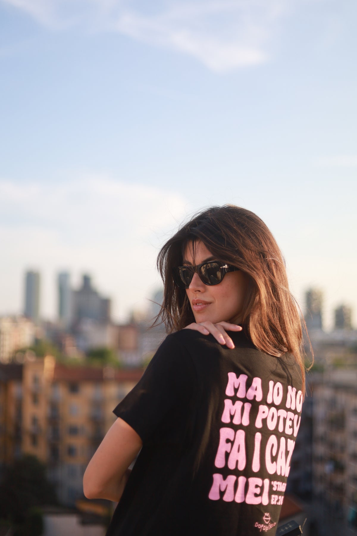 T-shirt Cazzi Miei Nera