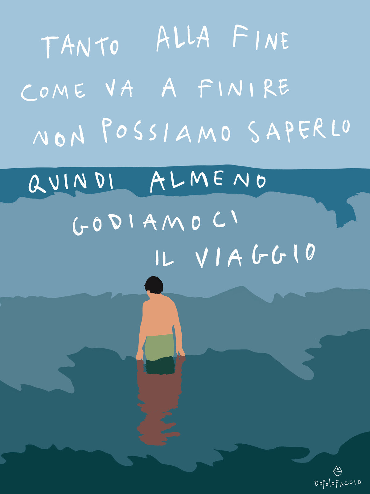 Poster Godiamoci il viaggio